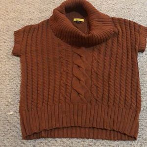 St. John acrylic cowl neck sweater